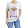 Mieli Abbigliamento T Shirt Con Stampa Rosa Best