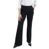 Mieli Abbigliamento Pantaloni Flare Monocolour Con Piega Stirata Imperial Nero Hot