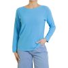 Mieli Abbigliamento Maglia Tinta Unita Please Celeste Hot
